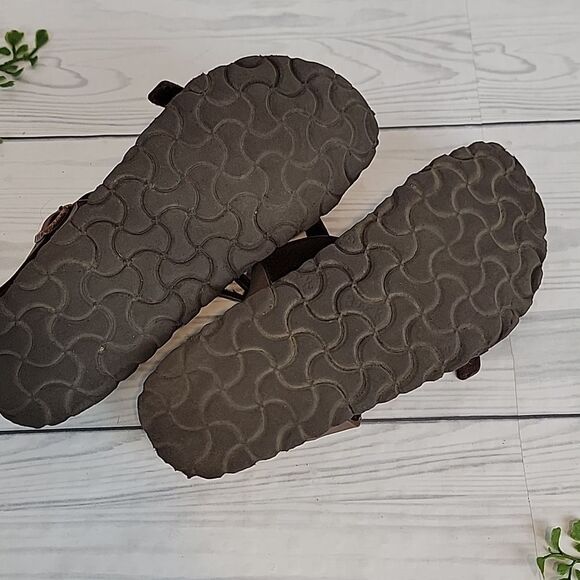 Birkenstock Daloa Brown Strappy Sandals Womens Size 37 ( 6.5 ) - Picture 7 of 9